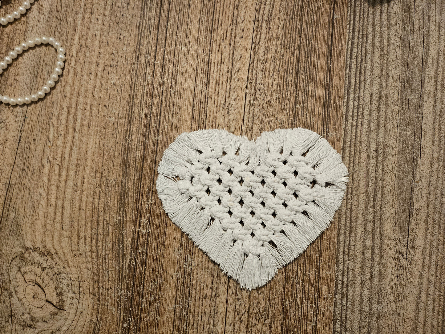 Macrame Heart set tablet