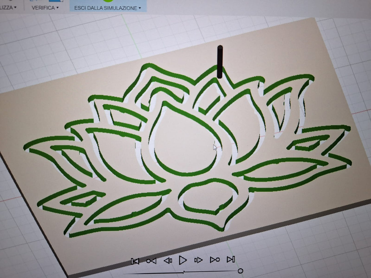 LOTUS Flower Wood