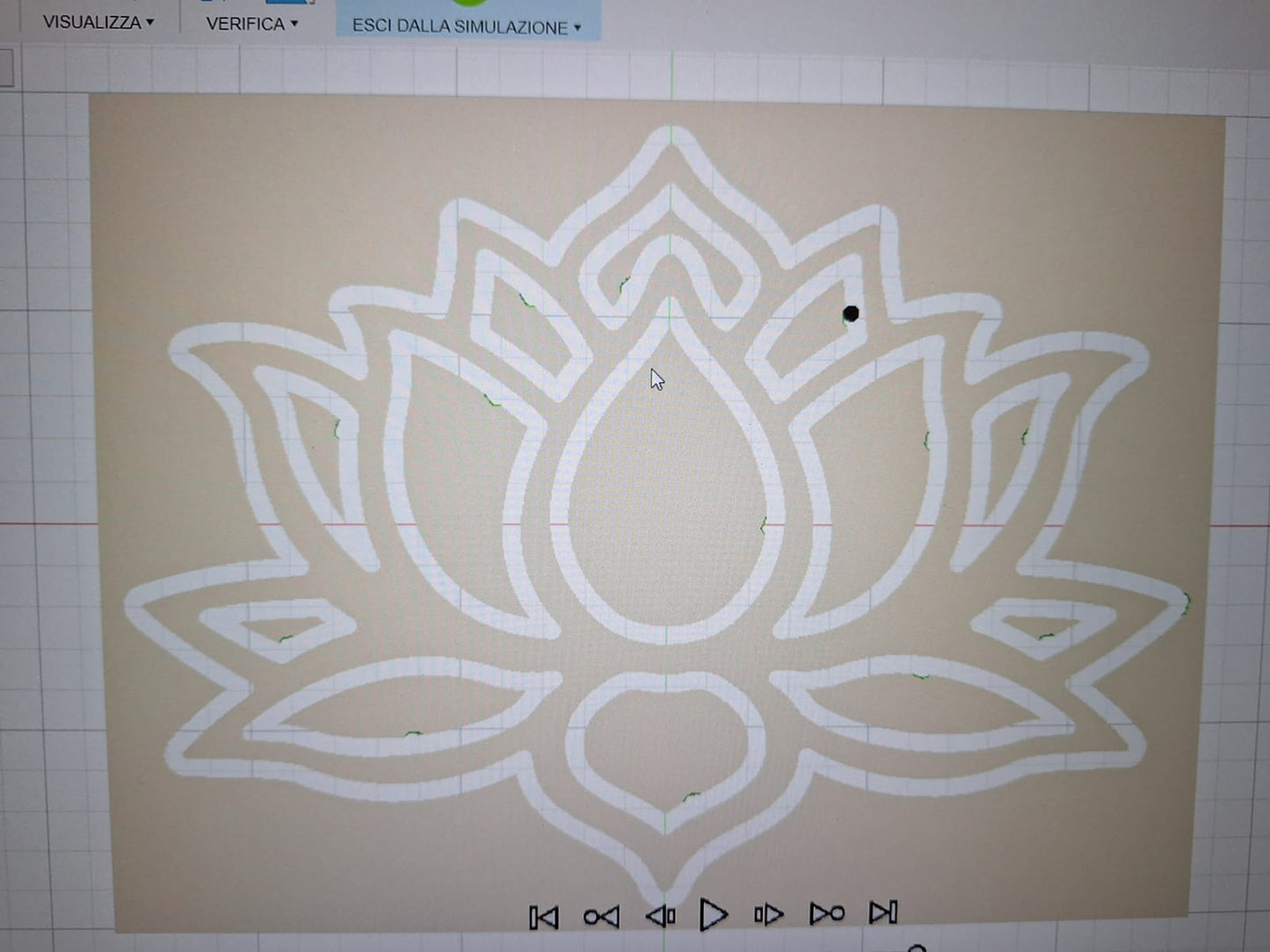 LOTUS Flower Wood