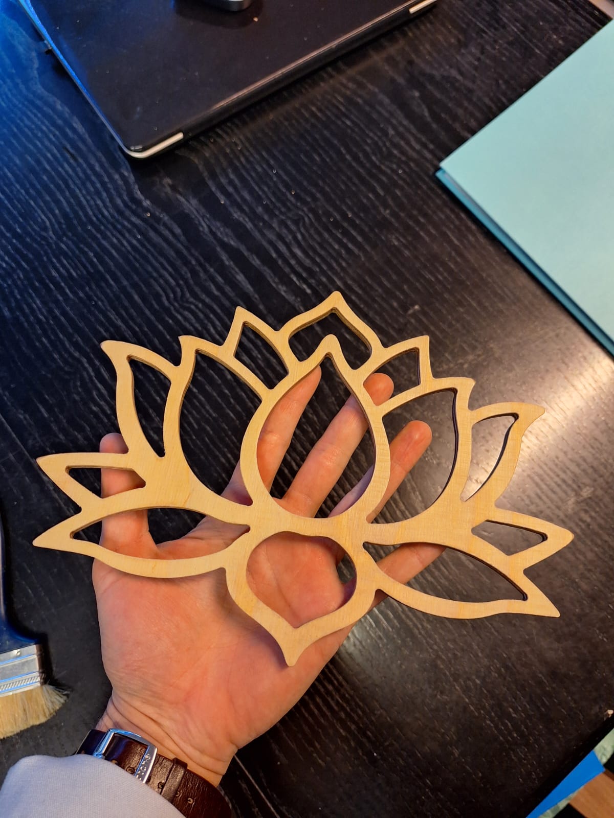 LOTUS Flower Wood
