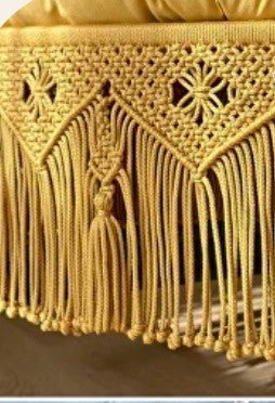LUXURY Macrame Hanging Chair XL
