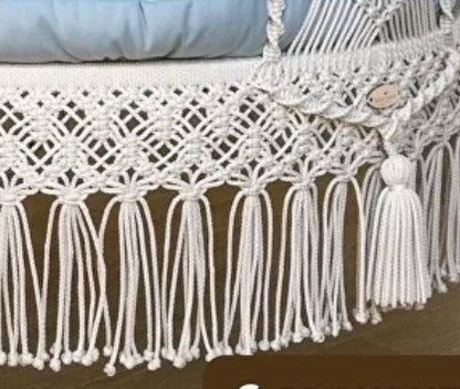 LUXURY Macrame Hanging Chair XL