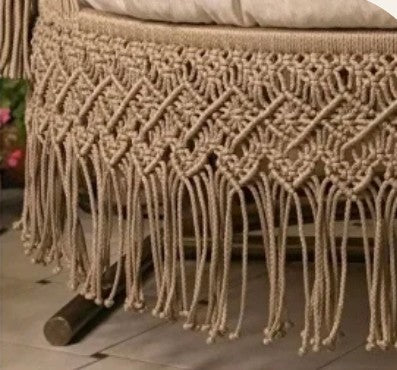 LUXURY Macrame Hanging Chair XL