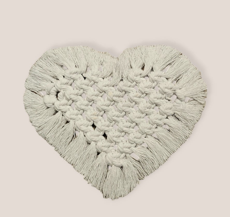 Macrame Heart set tablet