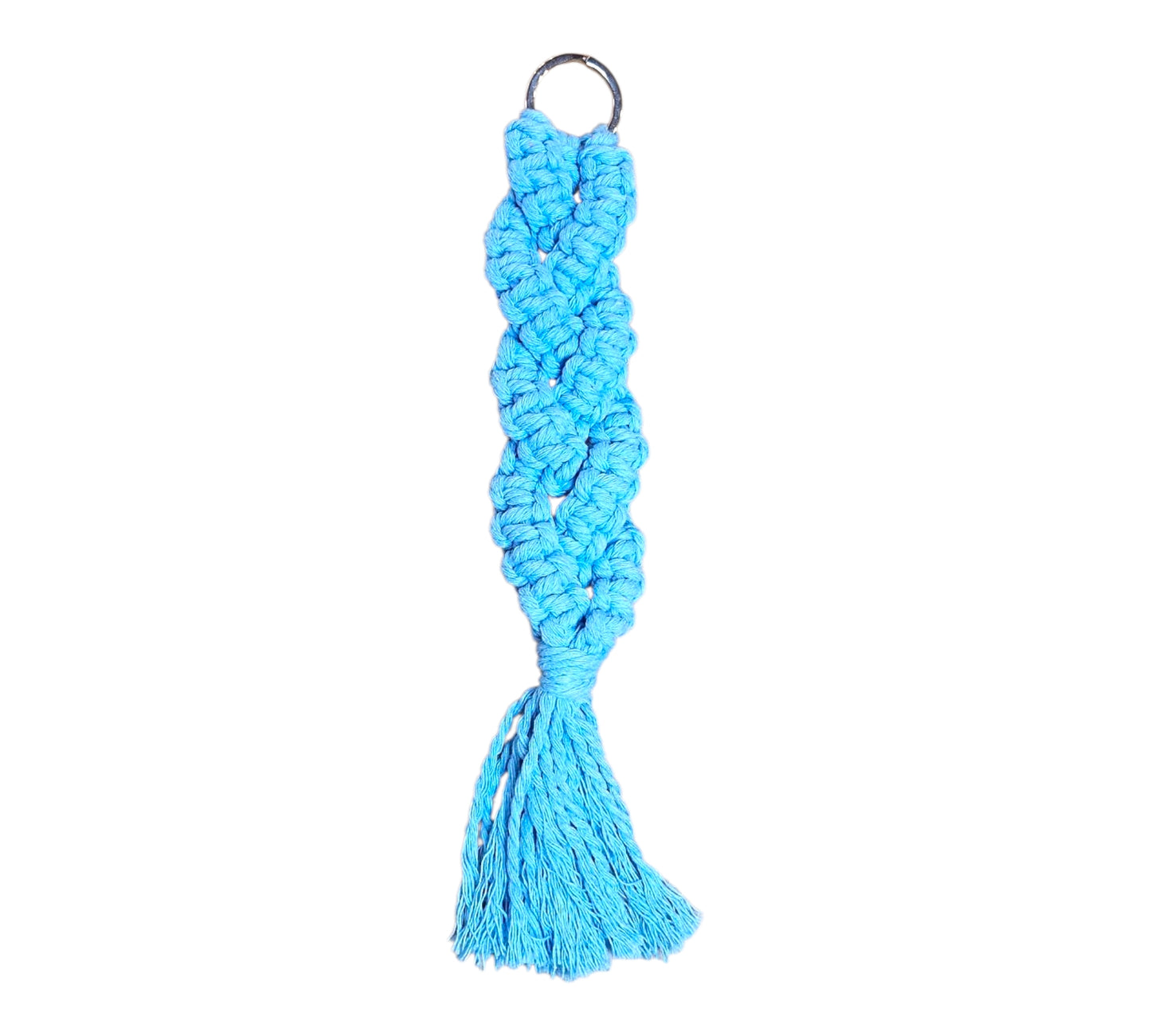 Colorful Braided Cord Keychains