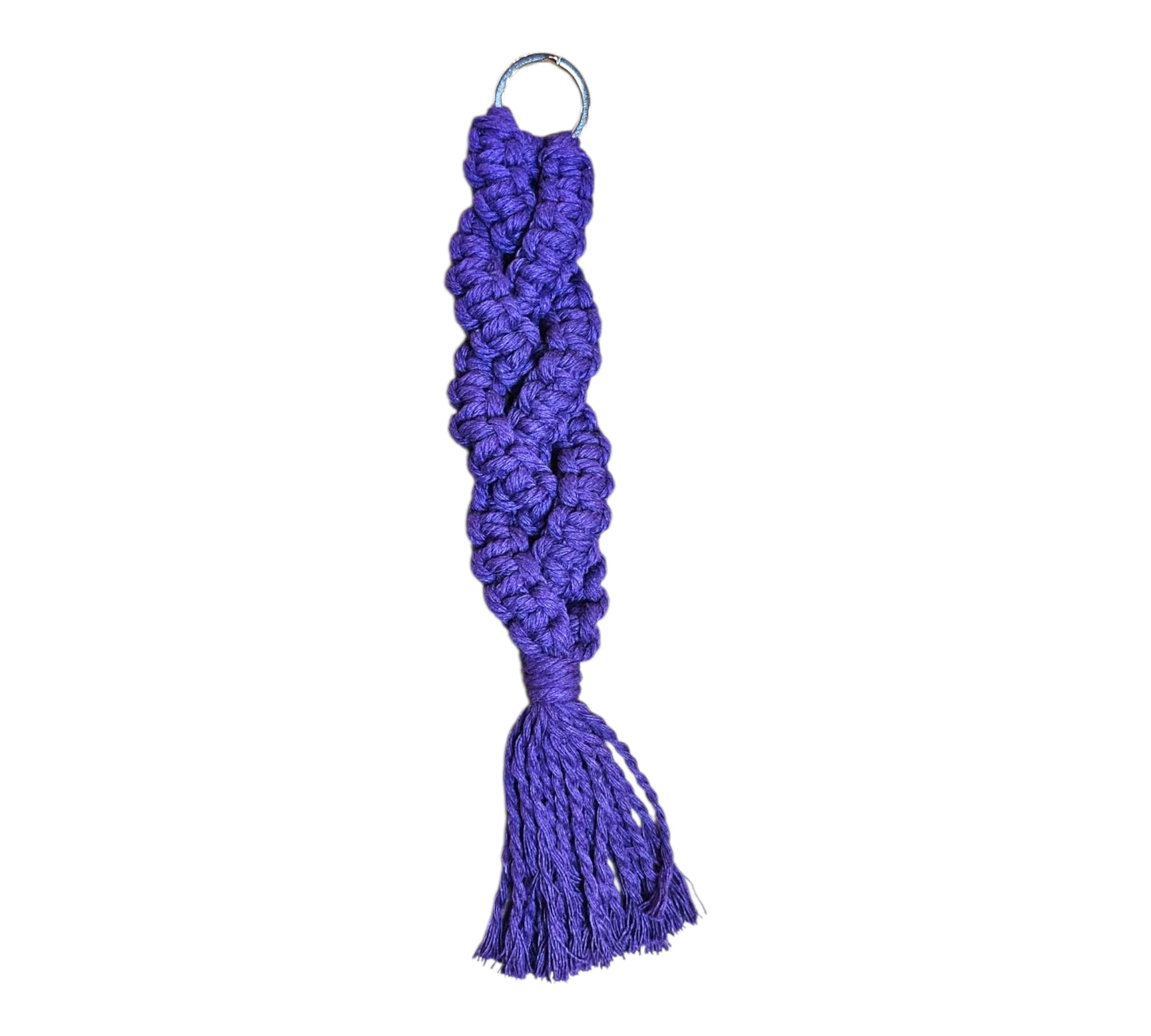 Colorful Braided Cord Keychains